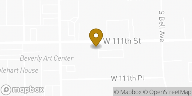 Map showing the location of Amazon Locker - Morillo in Chicago, IL 60643