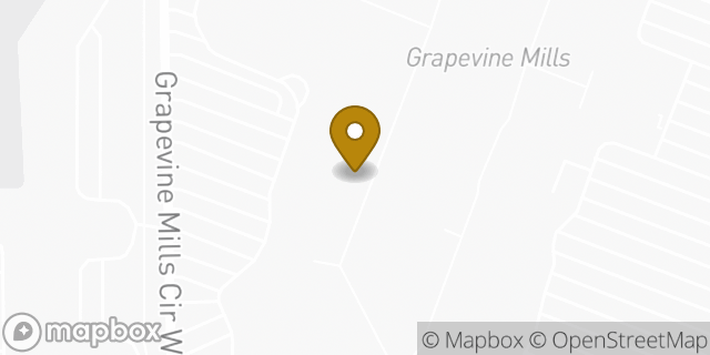 Map showing the location of Sunglass Hut in Grapevine, TX 76051
