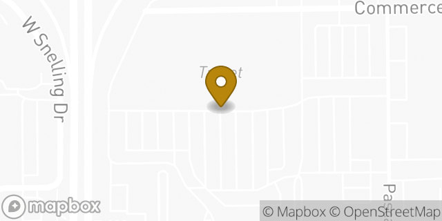 Map showing the location of Target in Roseville, MN 55113