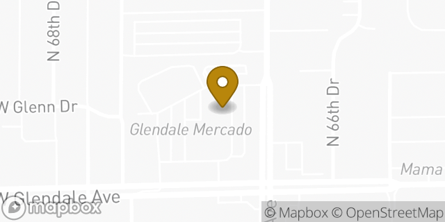 Map showing the location of Amazon Locker - Arlene in Glendale, AZ 85303