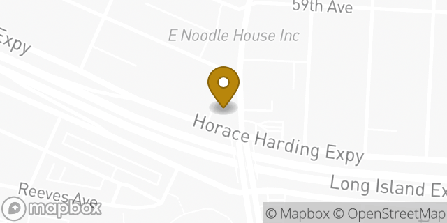Map showing the location of Dunkin' / Baskin Robbins in Flushing, NY 11355