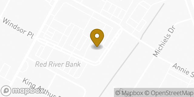 Map showing the location of Regions Bank in Alexandria, LA 71301
