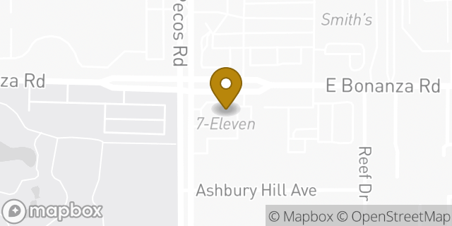Map showing the location of ATM 7ELEVEN-FCTI in Las Vegas, NV 89110