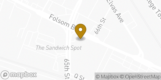 Map showing the location of Amazon Locker - Balloon in Sacramento, CA 95819