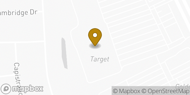 Map showing the location of Target in Shreveport, LA 71105
