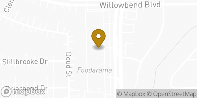 Map showing the location of EZPAWN in Houston, TX 77035