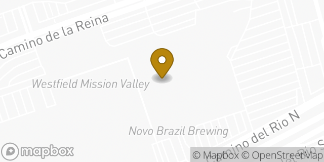 Map showing the location of Panera Bread in San Diego, CA 92108