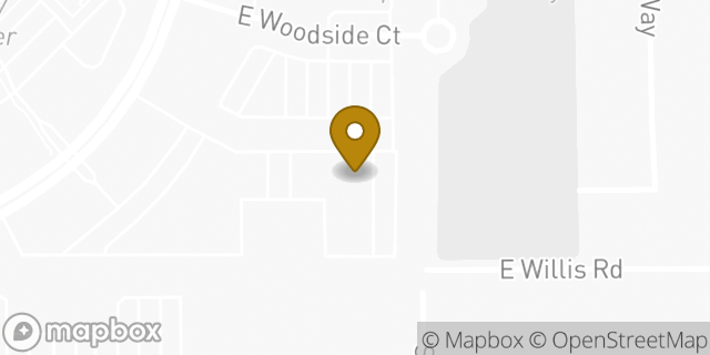 Map showing the location of Banner Children's - Banner Health Clinic in Gilbert, AZ 85297
