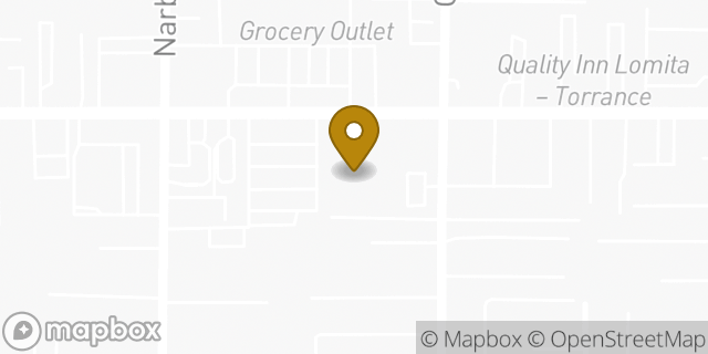 Map showing the location of ATM Target in Lomita, CA