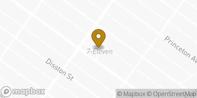 Map showing the location of Amazon Locker - Feng in Philadelphia, PA 19149