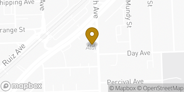 Map showing the location of Aldi in Miami, FL 33133