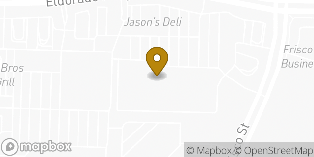 Map showing the location of The Home Depot in Frisco, TX 75033