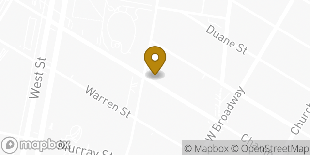 Map showing the location of McDonald's in New York, NY 10007