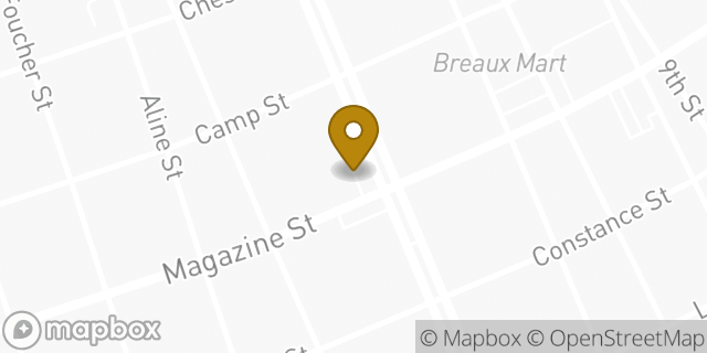 Map showing the location of CVS Pharmacy in New Orleans, LA 70115