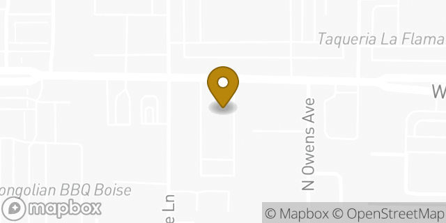 Map showing the location of McDonald's in Boise, ID 83704