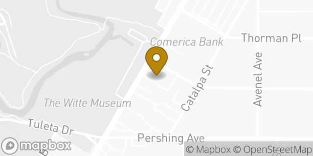 Map showing the location of Chipotle Mexican Grill in San Antonio, TX 78209
