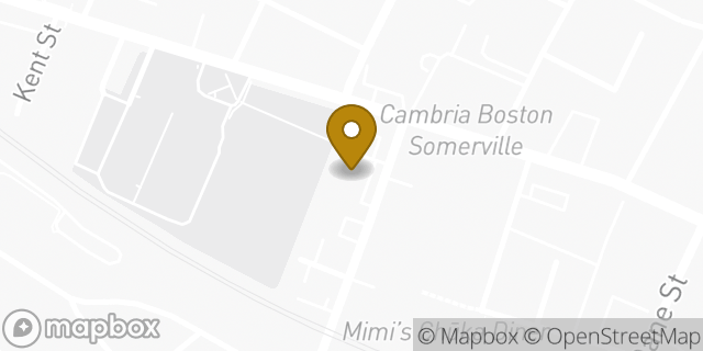Map showing the location of Walgreens in Somerville, MA 02143