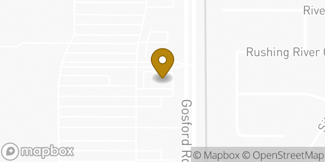 Map showing the location of Chase Bank in Bakersfield, CA 93313