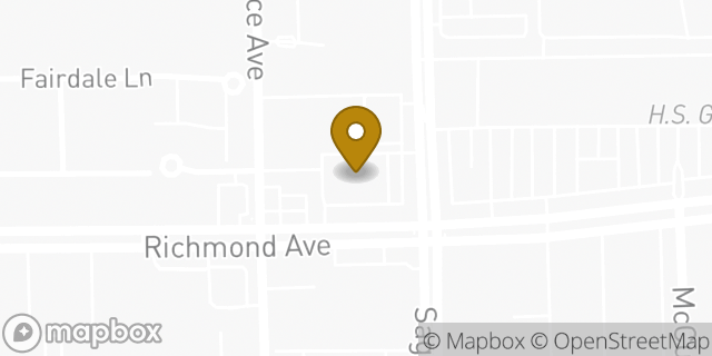 Map showing the location of CVS Pharmacy in Houston, TX 77056