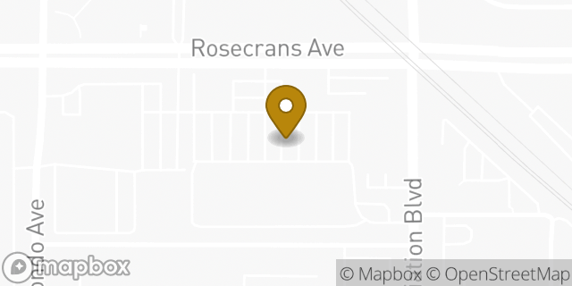 Map showing the location of REI in Manhattan Beach, CA 90266