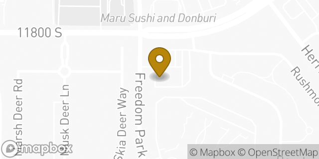 Map showing the location of Amazon Locker - Scarf in Herriman, UT 84096