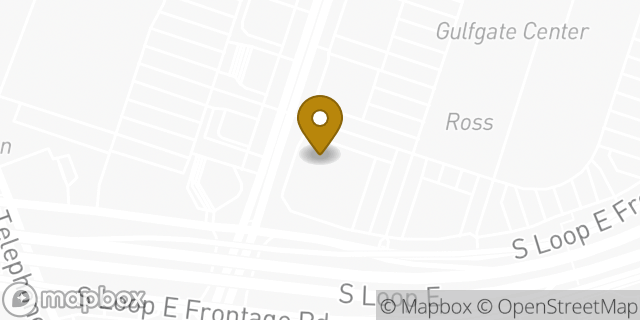 Map showing the location of Chipotle Mexican Grill in Houston, TX 77087