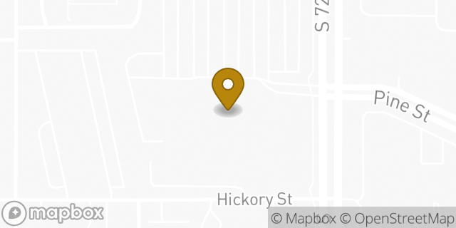 Map showing the location of Walmart in Omaha, NE 68124