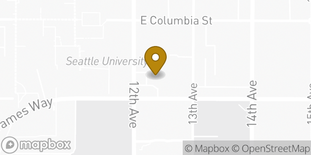 Map showing the location of Amazon Locker - Chickpea in Seattle, WA 98122