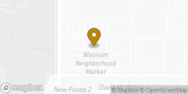 Map showing the location of Walmart in Colorado Springs, CO 80909