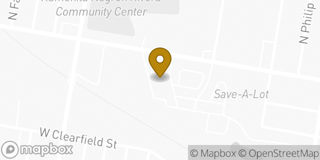 Map showing the location of Amazon Locker - Pair in Philadelphia, PA 19133