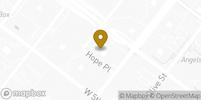 Map showing the location of Amazon Locker - Decaf in Los Angeles, CA 90071