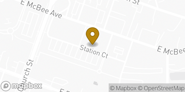 Map showing the location of Amazon Locker - Angelien in Greenville, SC 29601