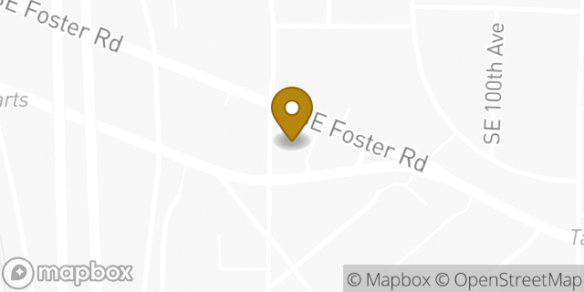 Map showing the location of Amazon Locker - Gegorz in Portland, OR 97266