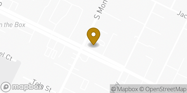 Map showing the location of Dawg Pack CrossFit in Montebello, CA