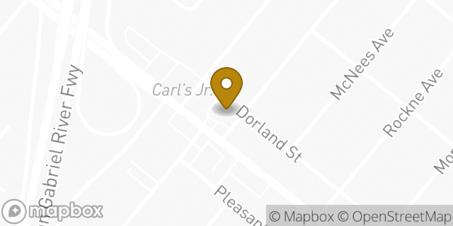 Map showing the location of Amazon Locker - Hermosa in Whittier, CA 90606