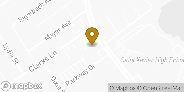 Map showing the location of Amazon Locker - Abacia in Louisville, KY 40217