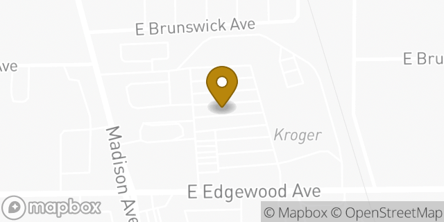 Map showing the location of ATM Kroger in Indianapolis, IN 46227