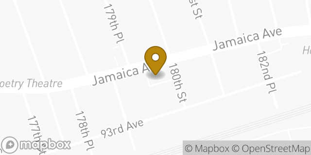 Map showing the location of CubeSmart Self Storage in Jamaica, NY 11432