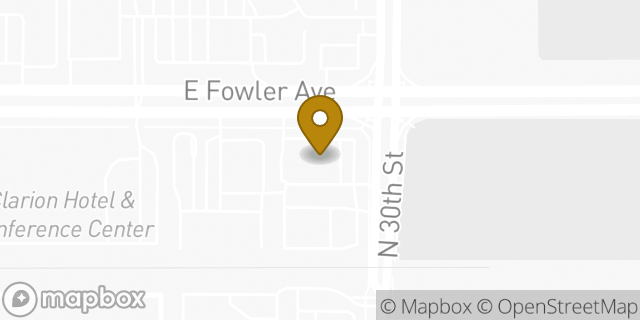 Map showing the location of CVS Pharmacy in Tampa, FL 33612