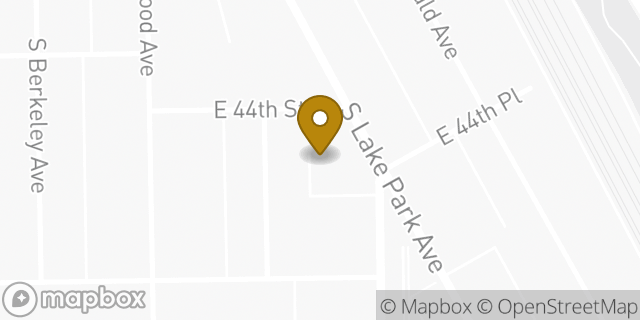 Map showing the location of Amazon Locker - Encryption in Chicago, IL 60653