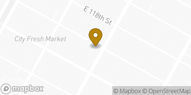 Map showing the location of McDonald's in New York, NY 10035