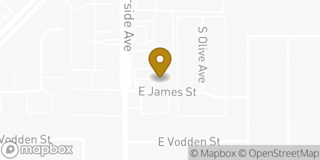 Map showing the location of 7-Eleven in Rialto, CA 92376