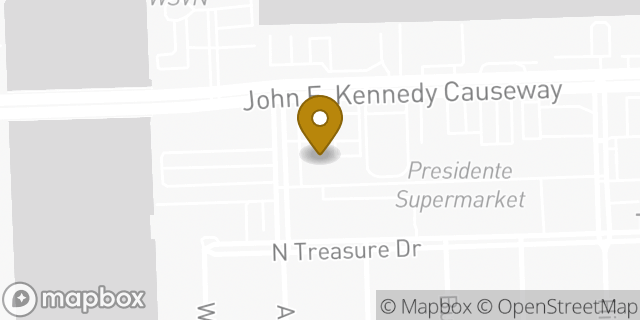 Map showing the location of ATM Speedway in Miami, FL 33141