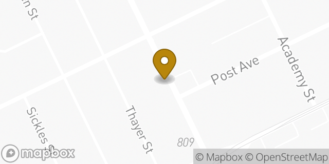 Map showing the location of Foot Locker in New York, NY 10040
