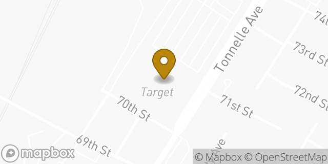 Map showing the location of Target in North Bergen, NJ 07047