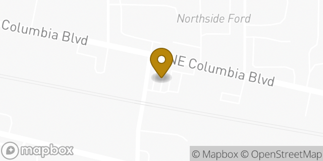 Map showing the location of Starbucks in Portland, OR 97218
