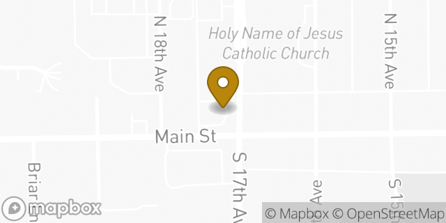 Map showing the location of Subway in Beech Grove, IN 46107