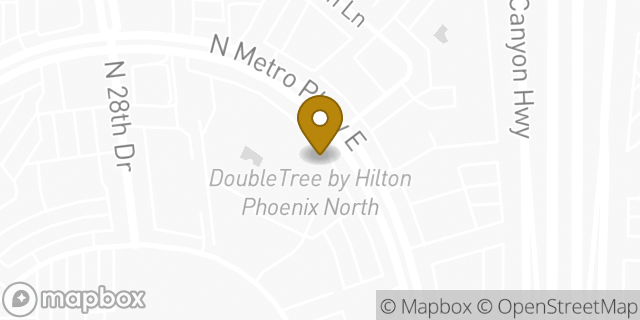 Map showing the location of Amazon Locker - Rewin in Phoenix, AZ 85051