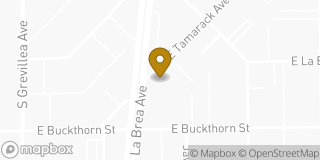 Map showing the location of Hertz in Inglewood, CA 90301