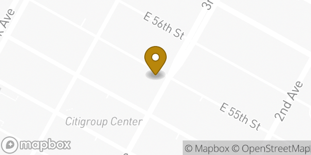 Map showing the location of Chipotle Mexican Grill in New York, NY 10022